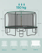 Trampoline - Round - with fed frame