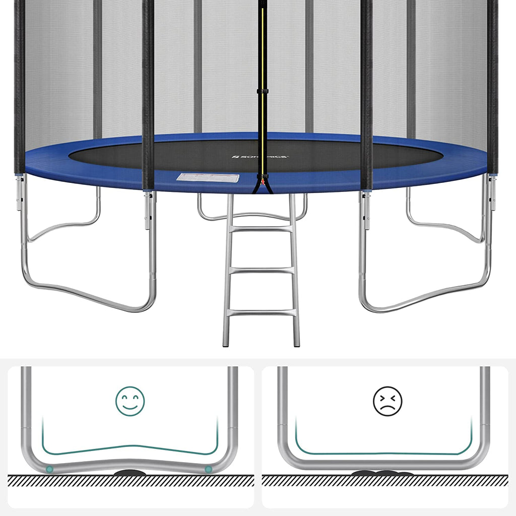 Trampoline - Round - Ø 427 cm - With ladder and safety net