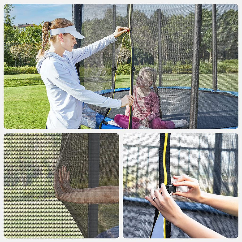 Trampoline - Round - Ø 427 cm - With ladder and safety net