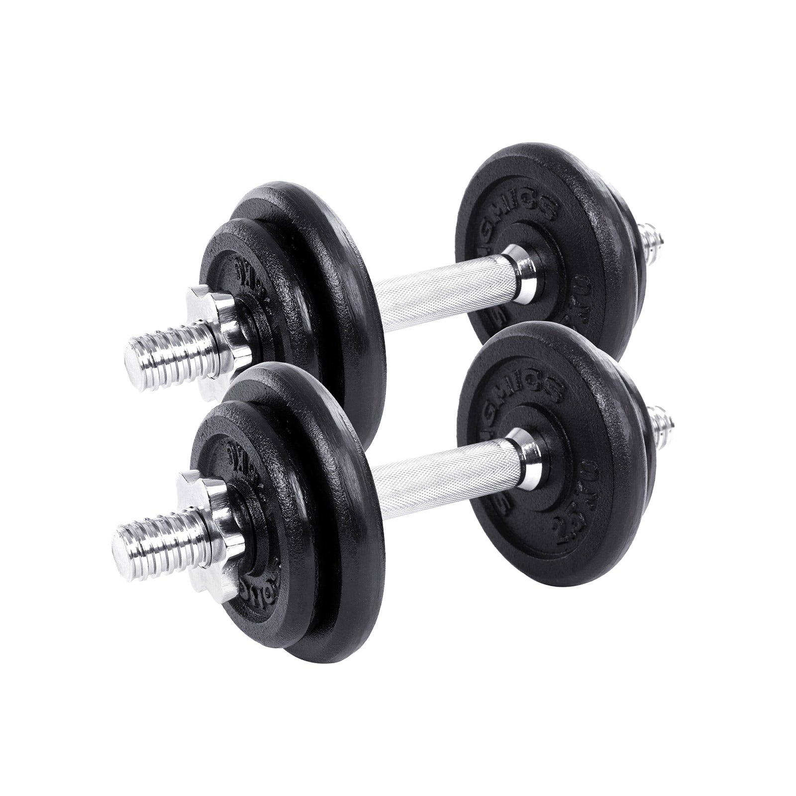 HALKERSET - Adjustable Dumbbell and Barbell set - Fitness Halter Set - With Halter Rang