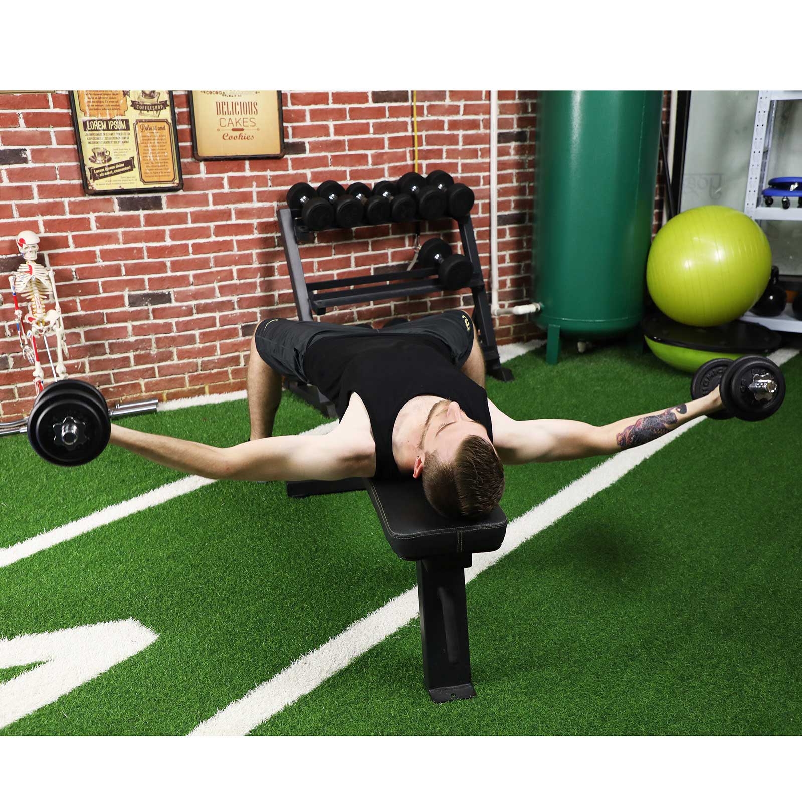 Halter set - Dumbbells set of 2 - 20 kg