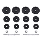 Halters - cast iron dumbbells - Set of 2 - Total 40 kg