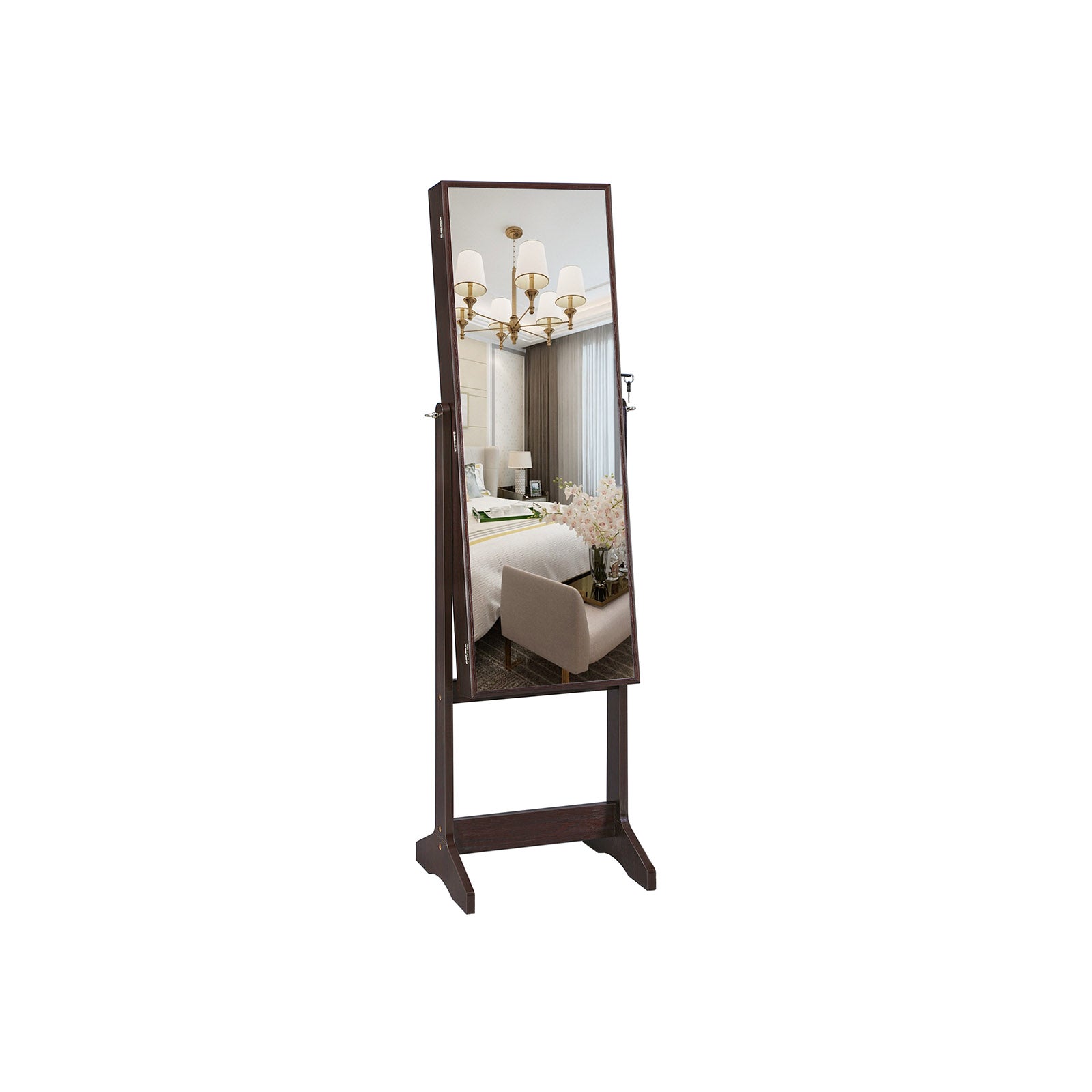 Jewelry box - with large mirror