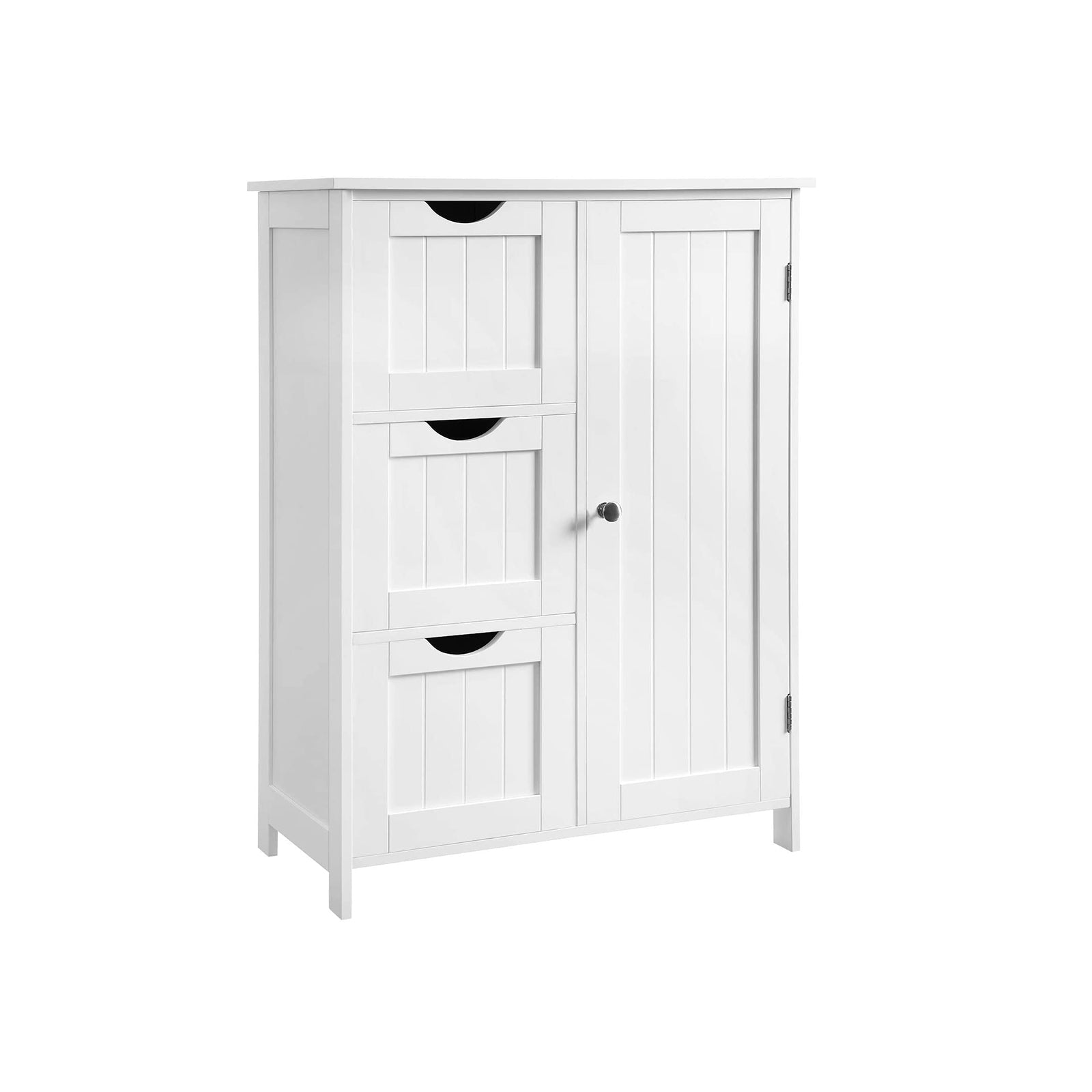 Bathroom furniture - With 3 large drawers - Adjustable board - White