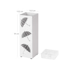 Umbrella box - White - sleek design