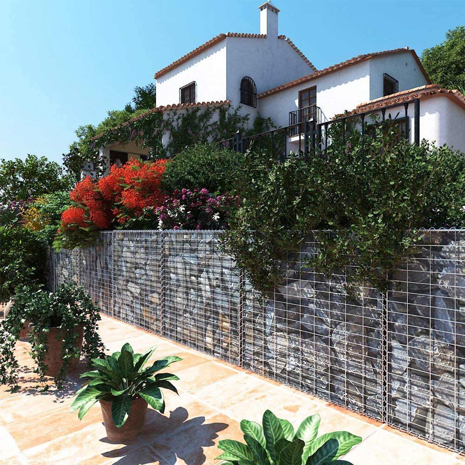 Gabion - Steenkorf - 100 x 50 x 50 cm - galvanized
