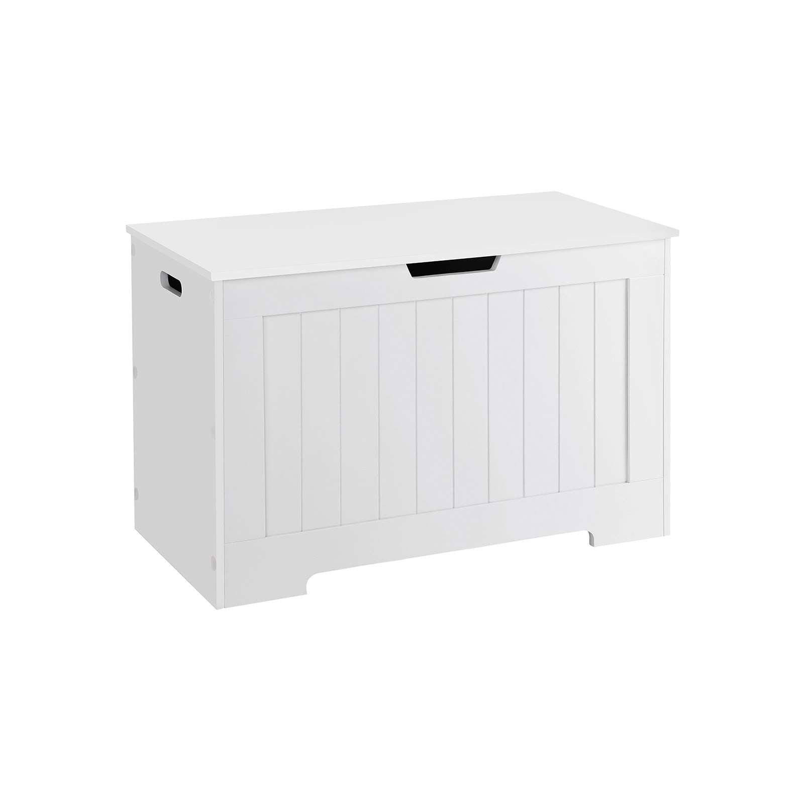 Bench with storage space - Shoe bench - Toy box - Storage cabinet - White