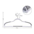 Clothing hangers - Plastic clothing hangers - Set of 30 - Black