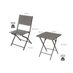Garden furniture set - Gray