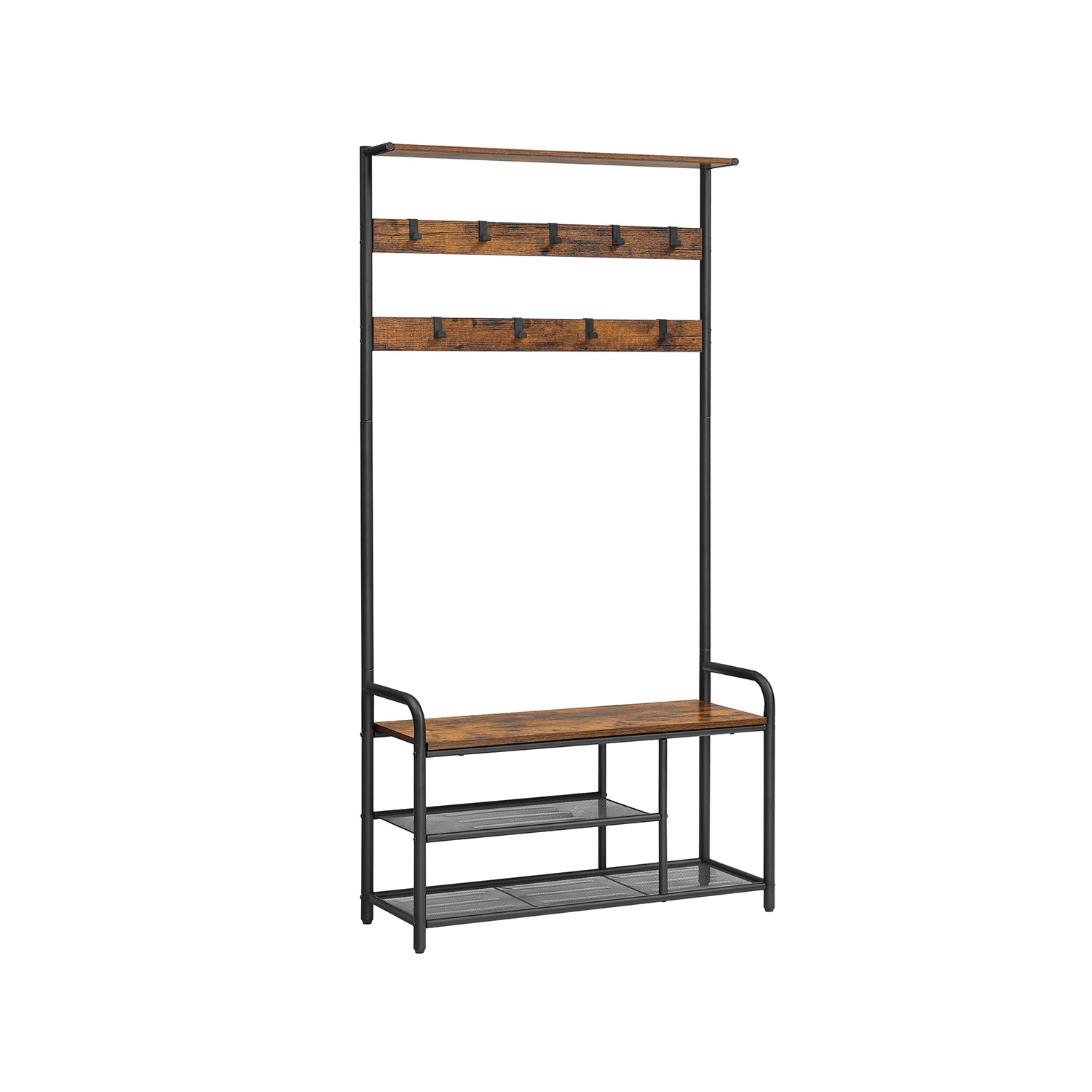 Coat rack - with bench