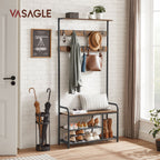 Coat rack - with bench