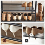 Coat rack - with bench