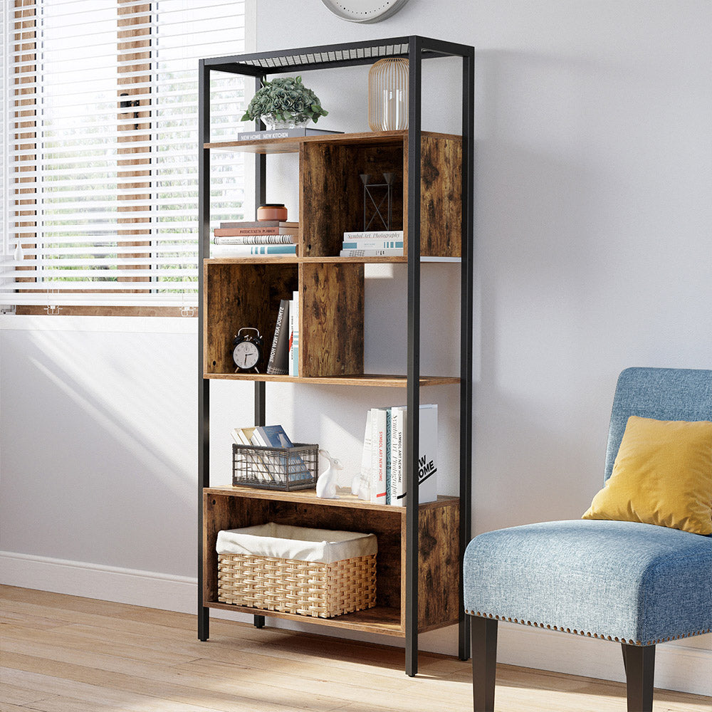 Bookcase - with steel frame
