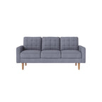 Sofa - 3 -seater living room bench - Updated - 182 x 80.5 x 84 cm - Gray