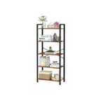 Bookcase - Industrial storage - Brown/Black