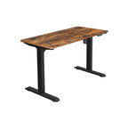 Electric desk - height adjustable - Wooden top