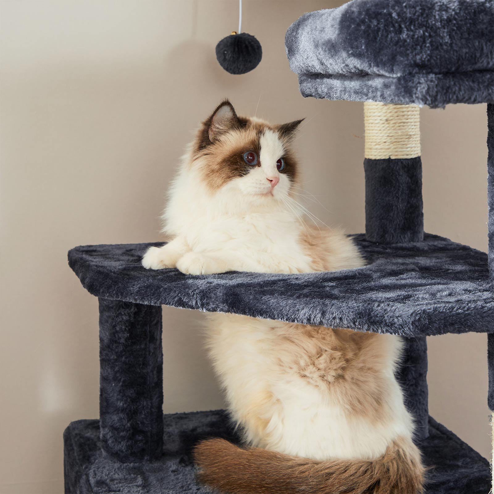Scratching post - smoky gray