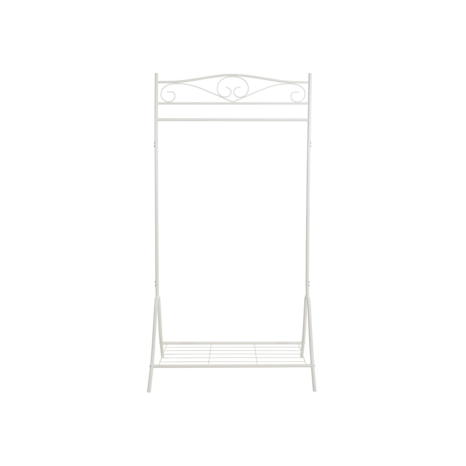 Coat rack - Clothing rack - With shoe rack - White