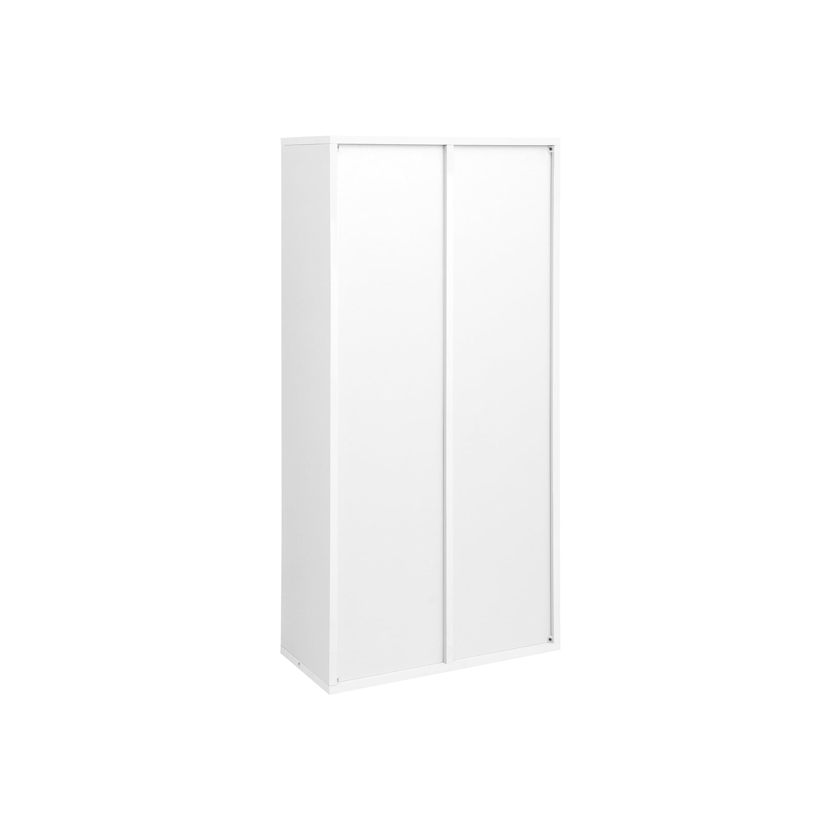 Bookcase - Standing cupboard - Storage cupboard with 7 open compartments - White